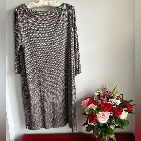 J.Jill Wearever Black/White Dress - Picture 5 of 5